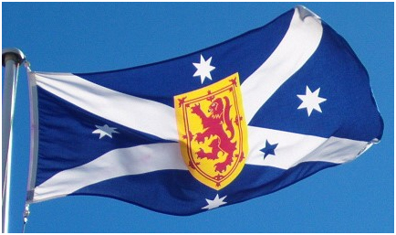 Scottish Australian flag
